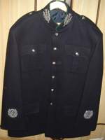 Manteau d'hiver unisexe personnalisable, formel, anti-déchirure, anti-UV, respirant, antistatique, ignifuge, en soie noire, uniforme de fanfare