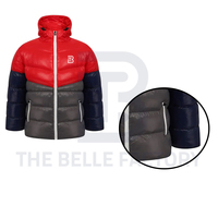 Vente en gros – Fabricant pakistanais – Blousons d'hiver pour hommes en toile imperméable, sur mesure, à col montant et matelassés – Haute qualité