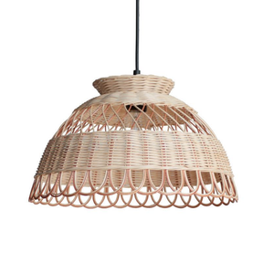 โคมไฟระย้าหวายทรงกรวยดีไซน์ใหม่ทำด้วยมือโคมไฟแขวนตกแต่งขนาดกลางสำหรับงานแต่งงาน - Product Image 2