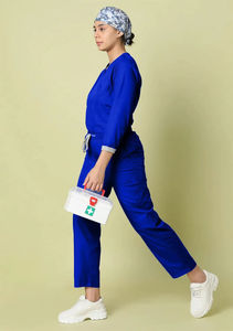 Nuevo Conjunto de Enfermera para Mujer, Precio Bajo, Uniforme de Hospital de Punto, Ropa de Hospital en Pakistán, Uniformes de Enfermería de Algodón de Punto - Product Image 4