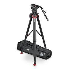 New Original System-Cine7+7FT MS/Fluid Head-<b>Tripod</b> 180cmMax Height-Aluminium FoldingandVideo - Product Image 4