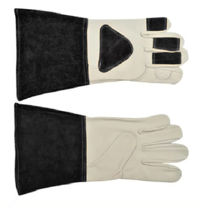 Guantes de cuero MIG, construcción duradera y resistente al desgaste, guantes MIG protectores contra el calor, guantes MIG flexibles y ligeros - Product Image 3
