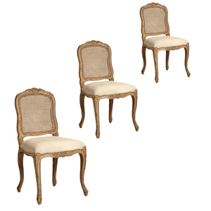 เก้าอี้รับประทานอาหารทำจากไม้เนื้ออ่อนมีเบาะรองนั่งดีไซน์โบราณแฟชั่นใหม่ขายส่งเฟอร์นิเจอร์รับประทานอาหารจากประเทศอินโดนีเซีย - Product Image 6