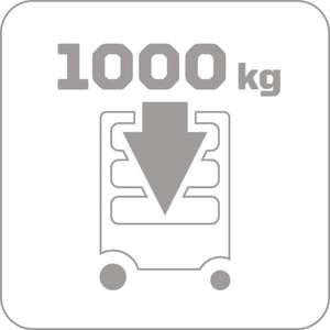 Carrito de Herramientas Gedore 2005 XL 0710 con 8 Cajones Vacíos, Gabinetes de Herramientas Resistentes - Product Image 3