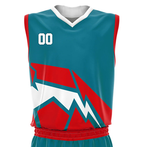 ชุดบาสเก็ตบอลสำหรับผู้ใหญ่ชุดเสื้อบาสเก็ตบอลและกางเกงขาสั้นดีไซน์ไม่ซ้ำใคร - Product Image 4