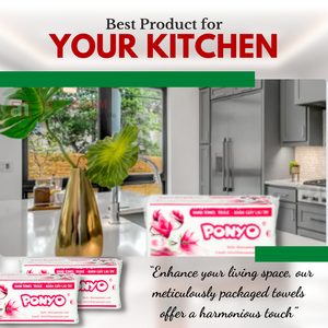 Essuie-tout de cuisine super absorbant Interfold Premium à 2 plis résistant à l'eau Type de papier hygiénique pour une utilisation en cuisine - Product Image 3