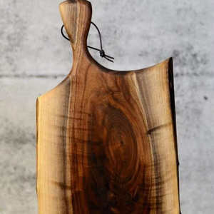 เขียงไม้อะคาเซียแบบ2024พรีเมี่ยมสำหรับวางบนเคาน์เตอร์ขนมปังเนื้อเขียงไม้ทนทานพร้อมที่จับ - Product Image 1