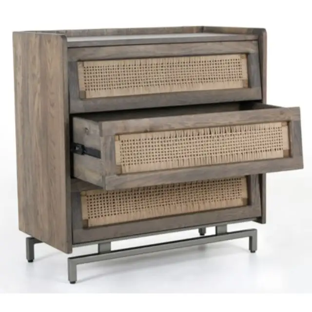 NEW COLLECTION OF 3 CHEST OF DRAWER WOODEN CNC AND METAL FOR LIVING ROOM FURNITURE AND BEDROOM FURNITURE