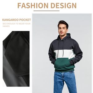 Sweat-shirts d'hiver pour hommes, tendance, personnalisés, brodés, en tissu polaire, style pull, séchage rapide et respirant - Product Image 4