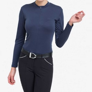 Camisa ecuestre transpirable para mujer Ropa técnica para montar a caballo Capa base Top ventilado Fácil de limpiar para uso diario - Product Image 5