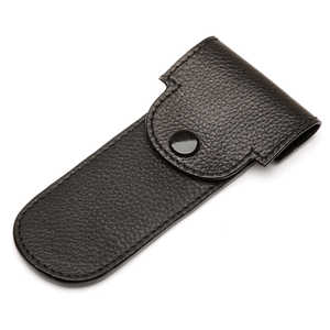 Estuche de cuero para maquinilla de afeitar de seguridad Estuche de cuero para maquinillas de afeitar plegables de calidad superior - Product Image 5