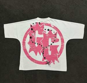 T-shirt Homme Grande Taille 100% Coton Imprimé Personnalisé Manches Courtes Style Urbain Respirant Confortable Anti-boulochage - Product Image 5