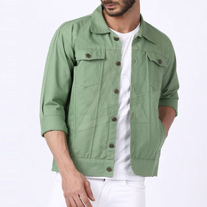 Veste en jean longue de qualité supérieure pour hommes, polaire d'hiver chaude et confortable avec duvet pour le printemps, vente en ligne - Product Image 1