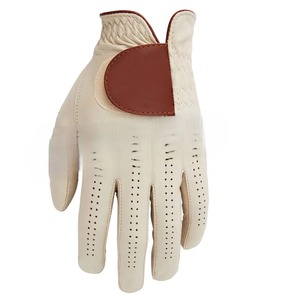 Guantes de Golf de Piel de Oveja Antideslizantes de Primera Calidad, Cierre de Gancho y Bucle para Mano Izquierda, Diseño Único, Transpirables, Personalizados - Product Image 2