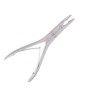 Instrumento médico alemán de acero inoxidable Beyer Stille Bone Rongeur acabado en arena alta calidad Beyer Bone Rongeur curvo 180mm - Product Image 2