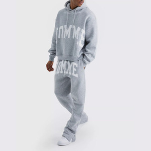 Logo personnalisé Hommes Survêtement Sportswear Coton Jogger Costume Jogging Outfit Fabricant - Product Image 5