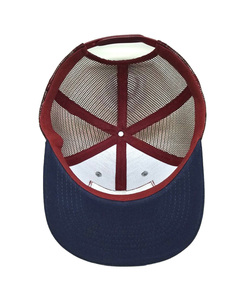 Personnalisé deux tons tissé logo Patch camionneur chapeaux brodé affaires Sport Style chapeaux ODM Vietnam casquettes de haute qualité usine - Product Image 6
