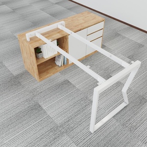 MConcept HCMC016 L-Shaped <b>Table</b> Legs for 140x70 Cabinet Minimalist Metal for Assembly for Dining Kitchen Hospital Chair <b>Sofa</b> - Product Image 1