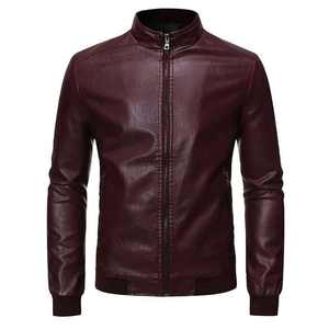 Veste pour homme en peau de mouton, veste en cuir classique pour homme, design durable et élégant de haute qualité pour un usage quotidien, service OEM - Product Image 5