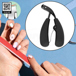 Coupe-ongles de beauté en acier inoxydable de haute qualité, style tendance, ergonomique, poignée antidérapante, bord tranchant, éliminateur de peaux mortes - Product Image 5