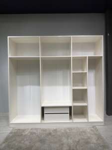 Juegos de dormitorio tamaño King de madera MDF de lujo europeo con opciones de almacenamiento de cama repletas de características Confort que mejora los muebles esenciales - Product Image 6