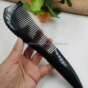 หวีเขาควาย หวีเขาควาย/วัว สำหรับร้านเสริมสวยและจัดแต่งทรงผมที่บ้าน ปรับแต่งได้และราคาโรงงานโดยตรงจากอินเดีย - Product Image 3