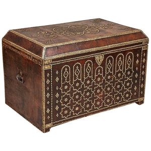 Cadeaux islamiques Mosquée du croissant Sadaquah Box Ramadan Tirelire en bois Eid Mubarak avec comptoir - Product Image 5