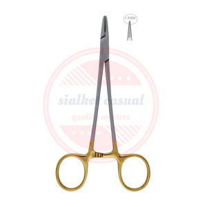 คีมจับเข็มสำหรับใช้ในการผ่าตัด,คีมจับเข็มสีพื้น - Product Image 2