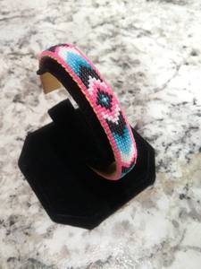 Brazalete de abeja con cuentas hecho a mano-Brazalete para mujeres y niñas - Product Image 4
