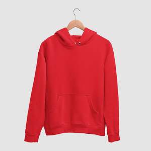 Sudaderas con capucha lisas de gran tamaño con logotipo personalizado-Peso pesado - Product Image 5