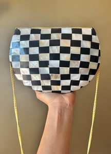 Sac de soirée en nacre de créateur en gros pour mariées, pochette de soirée incrustée de coquillages naturels pour occasions spéciales - Product Image 6