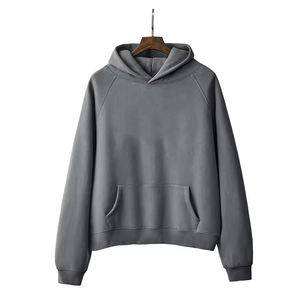 Sweat à capuche polaire Streetstyle de qualité pour homme Sweats à capuche surdimensionnés à la mode pour hommes Sweats à capuche en polaire vierge 380g - Product Image 2