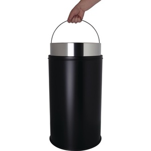 Contenedor de Residuos de Acero Inoxidable de 50 L, Marca HELIT, 360xH745mm - Product Image 3