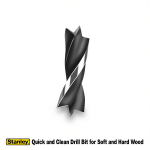 ดอกสว่านสแตนลีย์ ควิกแอนด์คลีน สำหรับไม้เนื้ออ่อนและไม้เนื้อแข็ง สร้างรูที่แม่นยำได้อย่างมีประสิทธิภาพ - Product Image 2