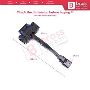 BDP1430 Butée de porte avant avec limiteur pour Golf Sportsvan AM1 AN1 2014-2020 510837249 - Product Image 5
