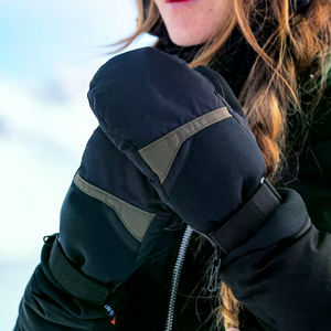 Meilleurs gants de ski chauds pour temps froid, mitaines de ski en cuir imperméables coupe-vent pour l'extérieur, mitaines de snowboard pour enfants - Product Image 4