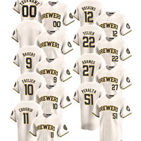 Maillots de baseball unisexes grande taille respirants coupe ajustée à manches courtes pour l'été 2025 – Uniformes personnalisés imprimés par transfert thermique