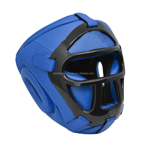 Professional DWELT GEAR Boxing Head Guard Classic Design Lace Up Custom Logo Headgear Training Set - Product Image 5