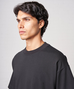 <b>100</b>% Cotton Oversized T-<b>Shirt</b> O-Neck Short Sleeve Solid Color Casual Drop Shoulder ACid Wash Custom Logo T-<b>Shirt</b> - Product Image 6