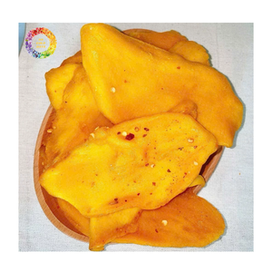 Mangue séchée douce au chili et au sel, saveur douce et épicée, collation tropicale fabriquée au Vietnam, tranches de mangue séchée douce au chili mélangées au sel - Product Image 1