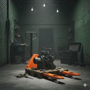 Chariot à palettes hydraulique manuel, chariot à palettes manuel robuste pour entrepôt, usine, manutention de matériaux, chargement facile - Product Image 3