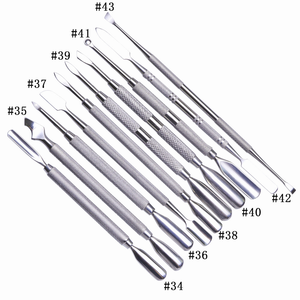 อุปกรณ์ทำเล็บ MOQ ต่ำ น้ำยาล้างเล็บเจล ที่ดันหนังกำพร้ารูปสามเหลี่ยมสีรุ้ง ผลิตในปากีสถาน - Product Image 4