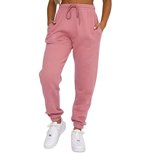 Pantalones Deportivos de Felpa para Mujer al por Mayor, Pantalones Deportivos de Gimnasio para Mujer, Pantalones Deportivos de 2 Piezas, Pantalones Deportivos Altos, Pantalones Deportivos de Felpa Personalizados para Mujer - Product Image 4