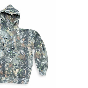 Sudadera con Capucha de Camuflaje Estampado Digital Completo para Invierno, Estilo Urbano, con Bolsillo Canguro, de Forro Polar Suave, Personalizable con Logotipo, de Fabricante - Product Image 3