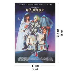Beetlejuice Canvas <b>Poster</b> Offset and Digital Printing Techniques for Graphics - Product Image 4