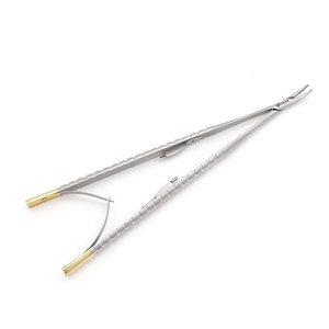 เครื่องมือที่ดีที่สุดสำหรับมืออาชีพที่ใส่เข็ม Lichtenberg, TC, 1.5mm, ขากรรไกรโค้ง17cm, ทังสเตนคาร์ไบด์อุปกรณ์ผ่าตัดปลาย - Product Image 2