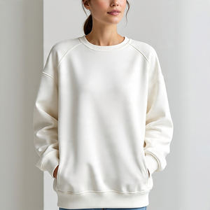 Sudaderas estampadas para mujer de gran tamaño Heavyweight 450 GSM, sudaderas estampadas para mujer, sudaderas con estampado de sublimación para mujer - Product Image 5