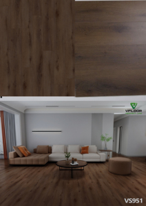 Vfloor SPC Flooring Vietnam Valinge Lock Residential Fire Resistant Flooring High Quality SPC Vinyl Flooring Wear Layer 0.5mm - Product Image 6