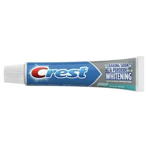 佳洁士腔和牙垢保护牙膏，美白小苏打和过氧化物，薄荷，5.7盎司，3包