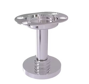 Soporte de cepillo de dientes de metal duradero hecho a mano decoración de baño con acabado martillado precio al por mayor - Product Image 5